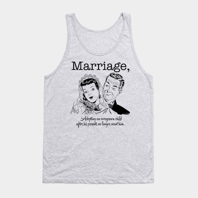 Marriage Tank Top by n23tees